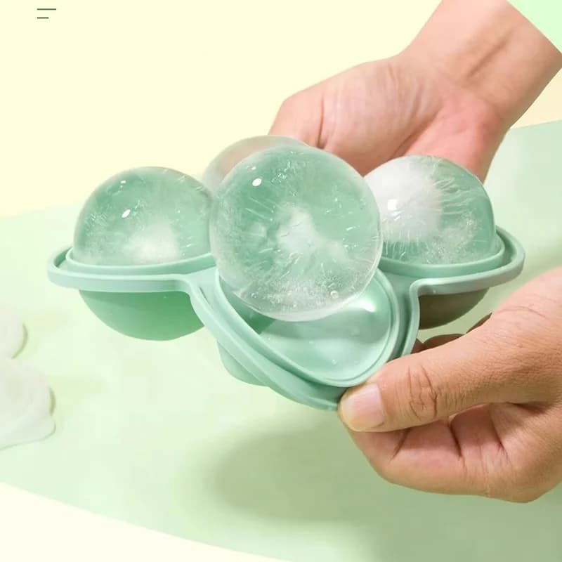 Molde grande de bola de hielo de 6.5 cm