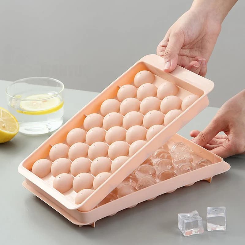Molde para cubitos de hielo de hockey de 33 cavidades