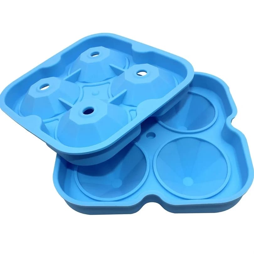 Molde para cubitos de hielo de diamante