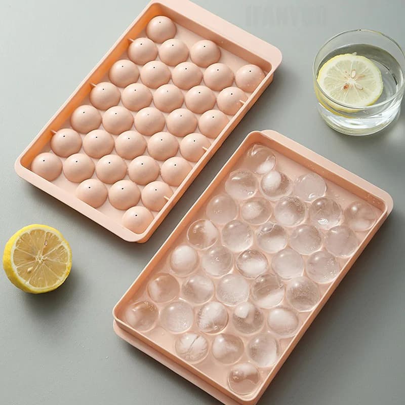 Molde para cubitos de hielo de hockey de 33 cavidades