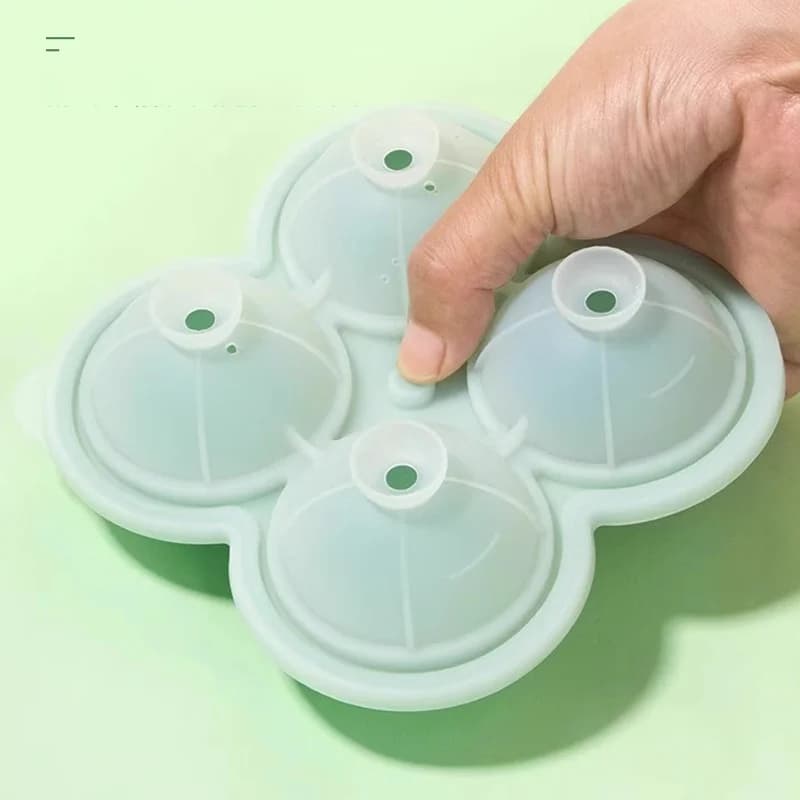 Molde grande de bola de hielo de 6.5 cm