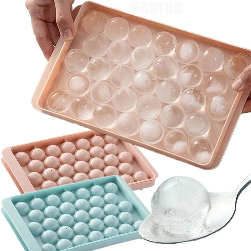 Molde para cubitos de hielo de hockey de 33 cavidades